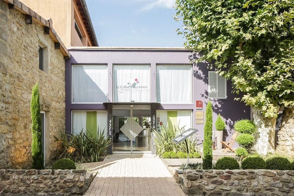 Le Carre D'Alethius Logis Hotel Restaurant Charmes-sur-Rhone Eksteriør bilde